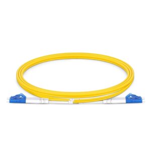 Fiber Optic Patch Cable – LC UPC to LC UPC Single Mode Simplex & Duplex Options