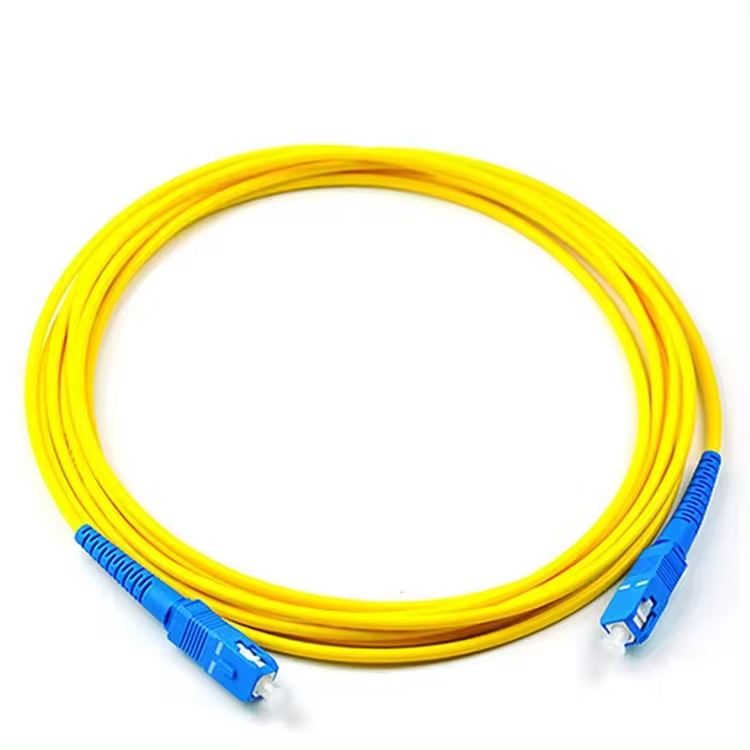 SC to SC Single Mode Fiber Optic Patch Cable – 5Mtr