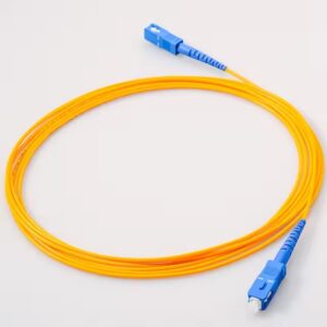 SC to SC Single Mode Fiber Optic Patch Cable – 5Mtr