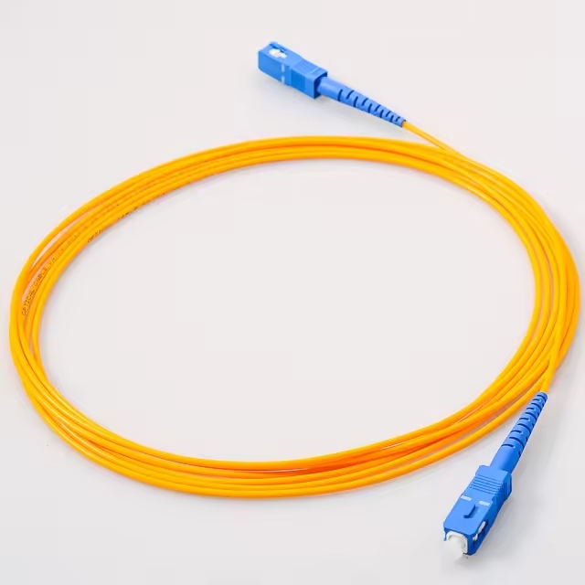SC to SC Single Mode Fiber Optic Patch Cable – 5Mtr